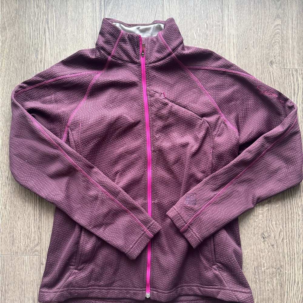 Salomon Purple Fleece Jacket